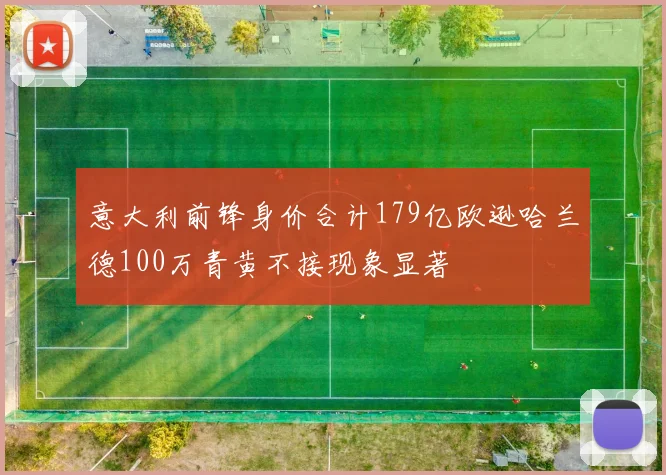 意大利前锋身价合计179亿欧逊哈兰德100万青黄不接现象显著